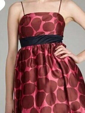 Juicy Couture Silk 100% Silk Apple Bubble Dress Size 6